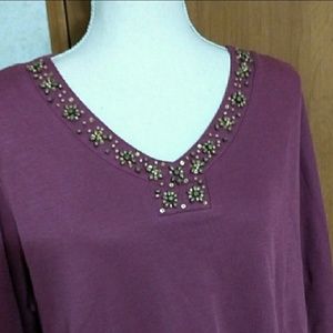 QVC Denim and Company shirt